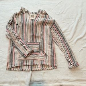 Beach by Exist pullover hoodie boho